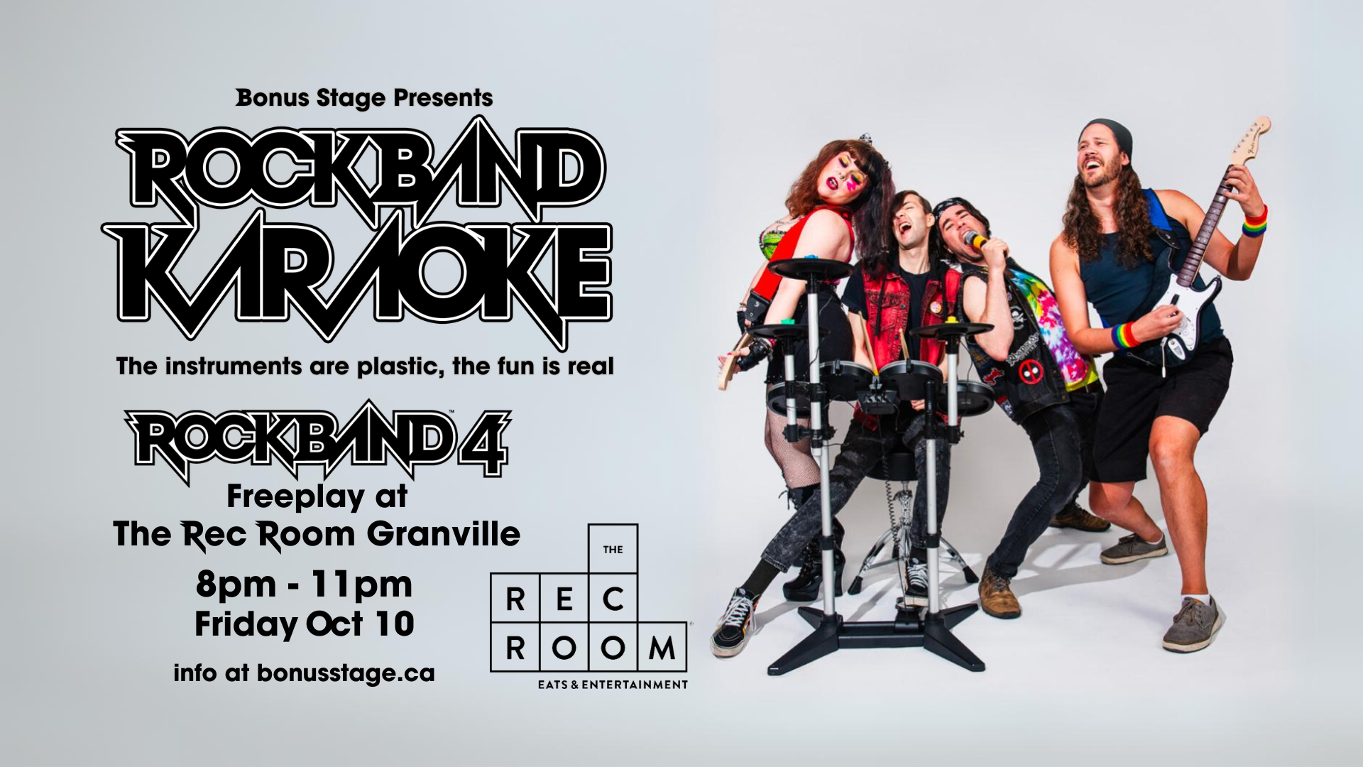 Rockband Karaoke freeplay event